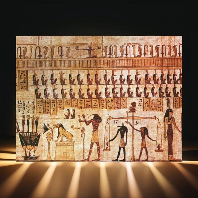 Alte Ägypter Todesgericht Maat Godess Postkarte (Von Creator hochgeladen)