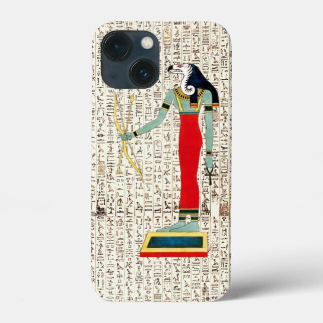 Alte ägyptische Gott Geb Hieroglyphics Design Case-Mate iPhone Hülle (Rückseite)