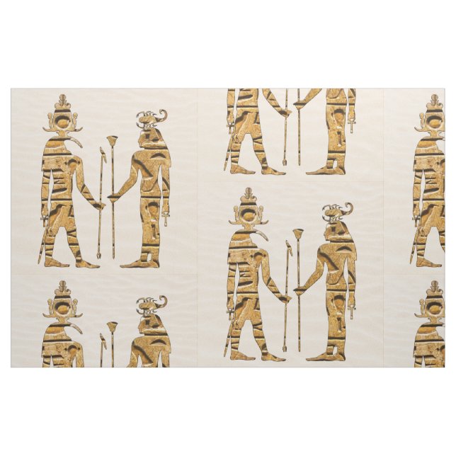 Alte Ägyptische Götter Fabric Stoff (Fat Quarter (45,7 x 55,9 cm))