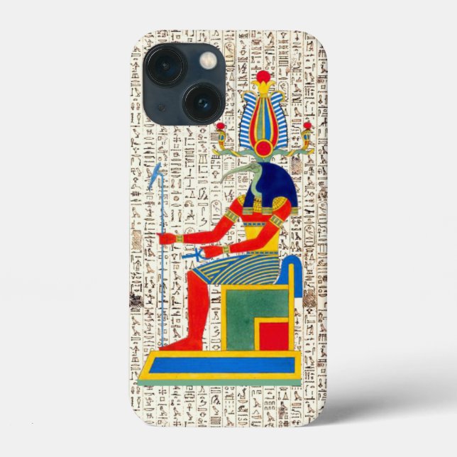 Alte ägyptische Gotthöhe-Hieroglyphen-Design Case-Mate iPhone Hülle (Rückseite)