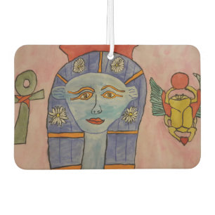 Alte ägyptische Göttin Air Freshener Autolufterfrischer