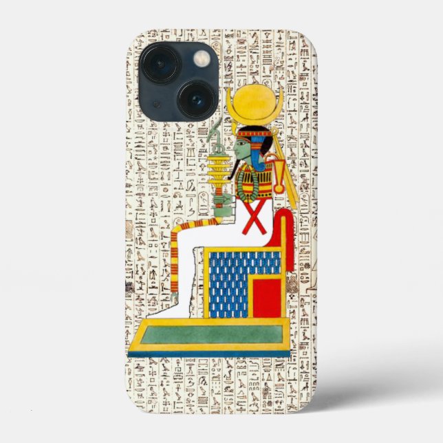 Alte ägyptische Göttin Hieroglyphics Design Case-Mate iPhone Hülle (Rückseite)