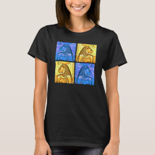 Alte ägyptische Göttin Sekhmet - Löwengöttin T-Shirt