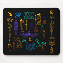 Alte ägyptische Hieroglyphen Mousepad