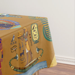 Alte ägyptische Hieroglyphie-Muster Hieroglyphi Tischdecke