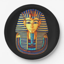 Alte ägyptische König Tutankhamun Gold Bursche Mas