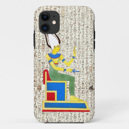 Alte ägyptische Königspharaoh-Hieroglyphics-Design iPhone 11 Hülle