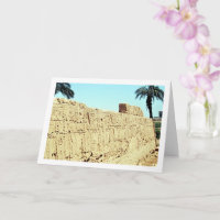 Alte ägyptische Mauer mit Hieroglyphics, Luxor