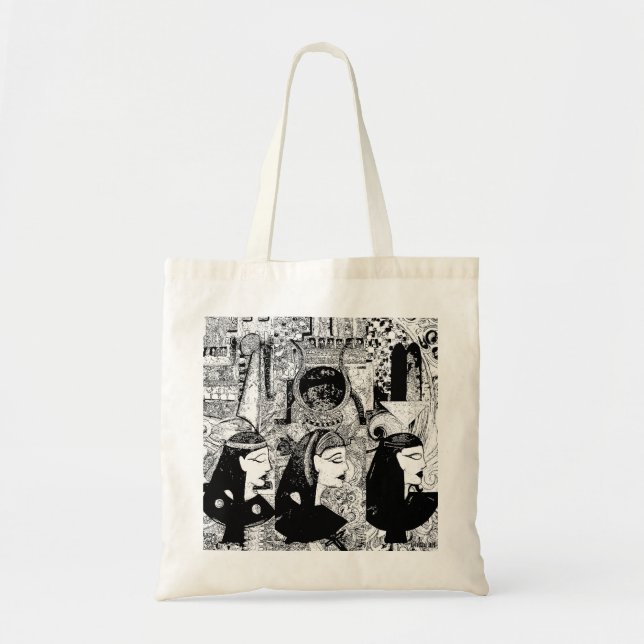 Alte ägyptische Taschen-Tasche Tragetasche (Vorne)