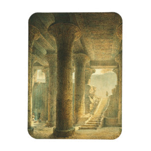 Alte ägyptische Tempel von Esna Magnet