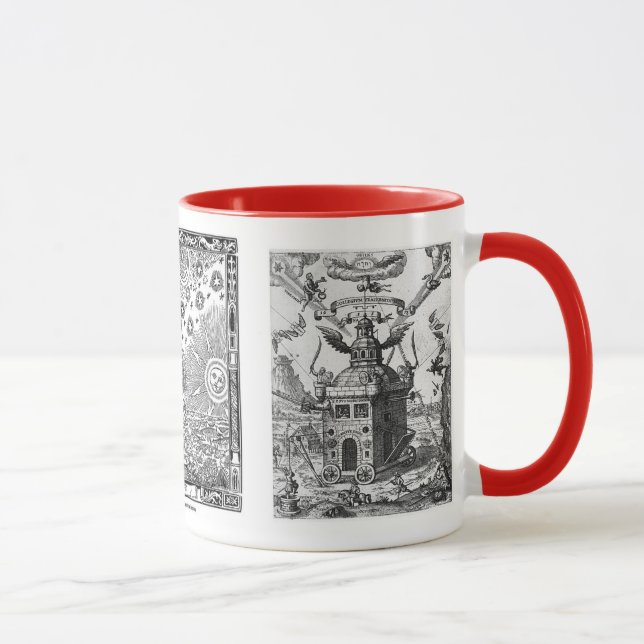 Alte Alchimieastronomie Tasse (Rechts)