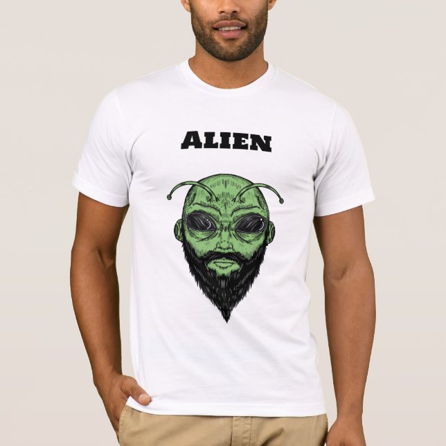 Alte Alien T-Shirt (Vorderseite)