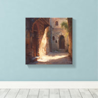 Alte Allee - Sunlit Old World Passage Print