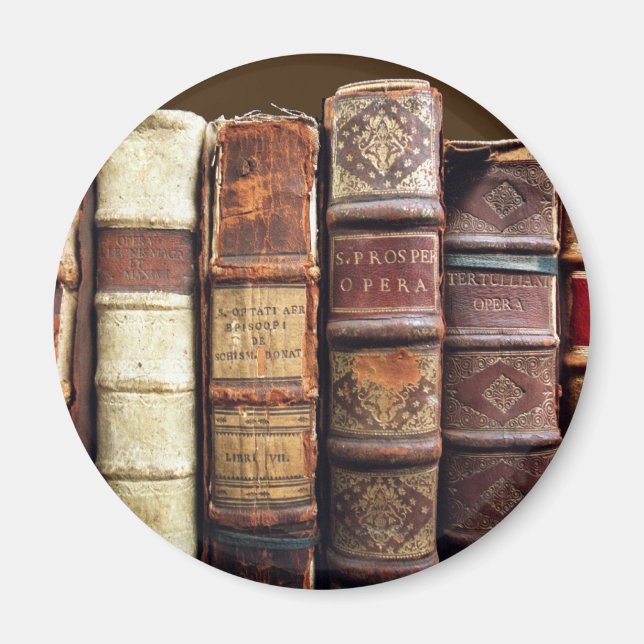 Alte alte Bücher Vintage Gräber Magnet (Vorne)