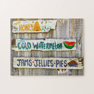 Alte amerikanische Vintage Zeichen.