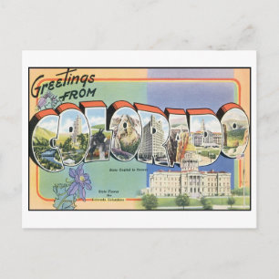 Alte Ansichtskarte aus Colorado Postkarte