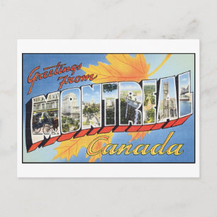 Alte Ansichtskarte von Montreal Postkarte
