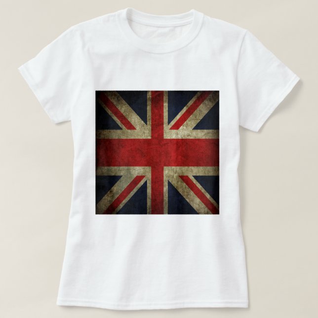 Alte Antiken-BRITISCHE britische T-Shirt (Design vorne)