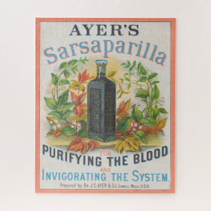 Alte Anzeige für Ayer's Sarsaparilla.