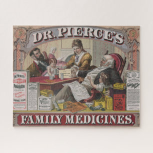 Alte Anzeige für Dr. Pierces Family Medicines.