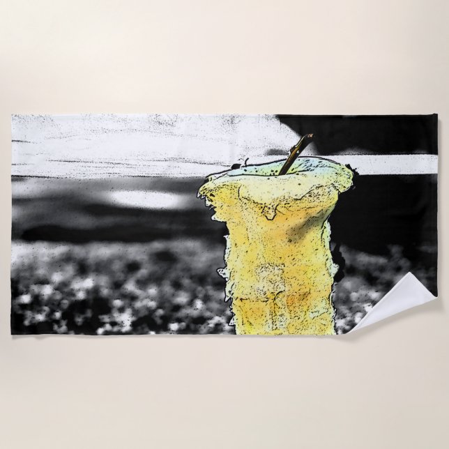 Alte Apfel Strandtuch (Vorderseite)