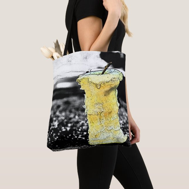 Alte Apfel Tasche (Von Nahem)