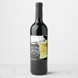 Alte Apfel Weinetikett