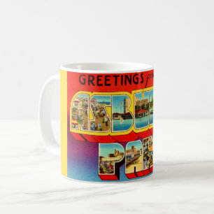 Alte Asbury Park NJ Gruß-Tasse Kaffeetasse