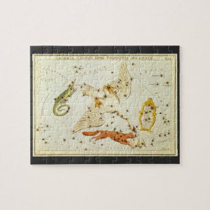 Alte Astronomie, Sternenkarte der Sternbilder Map