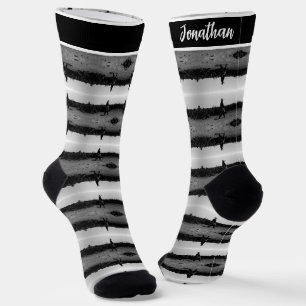 Alte Aufnahme eines Bauern in Algier Algerien Socken