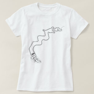 Alte Außerirdischen Dragon Geoglyphen Nazca Lines T-Shirt