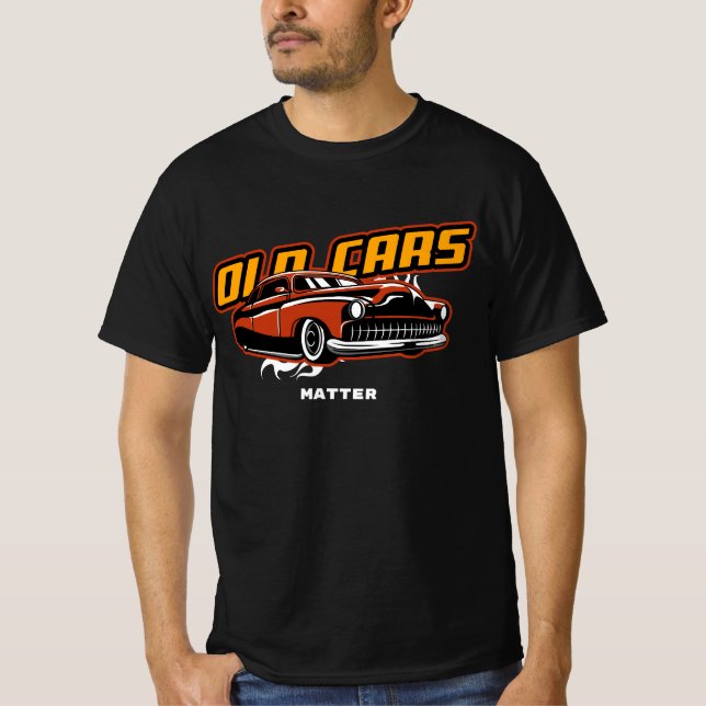 Alte Autos sind wichtig für den billigen Low-Rider T-Shirt (Vorderseite)