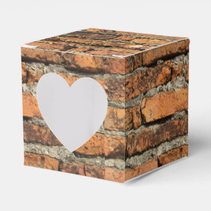 Alte Backsteinmauer Geschenkschachtel