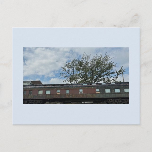 Alte Bahnpostkarte Postkarte (Vorderseite)