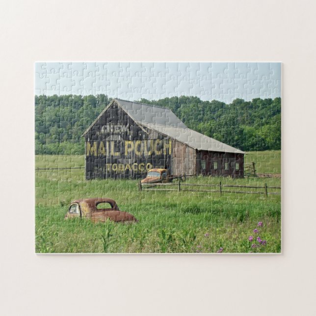 Alte Bargeldpost Tabakwerbewagen (Horizontal)