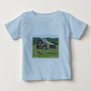 Alte Barnotenpouch Tabakwerbung Baby T-shirt