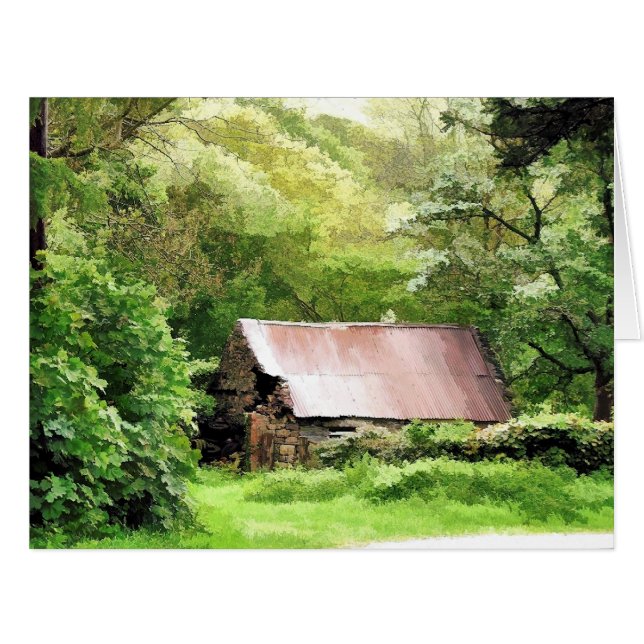 ALTE BARNS-KARTE (Vorderseite (Horizontal))