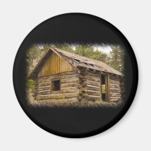 Alte Berghütte Magnet