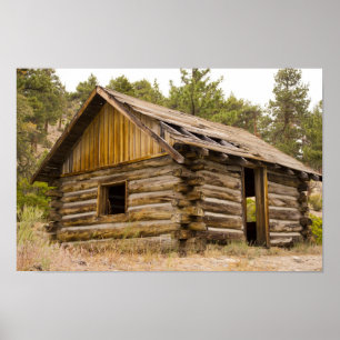 Alte Berghütte Poster