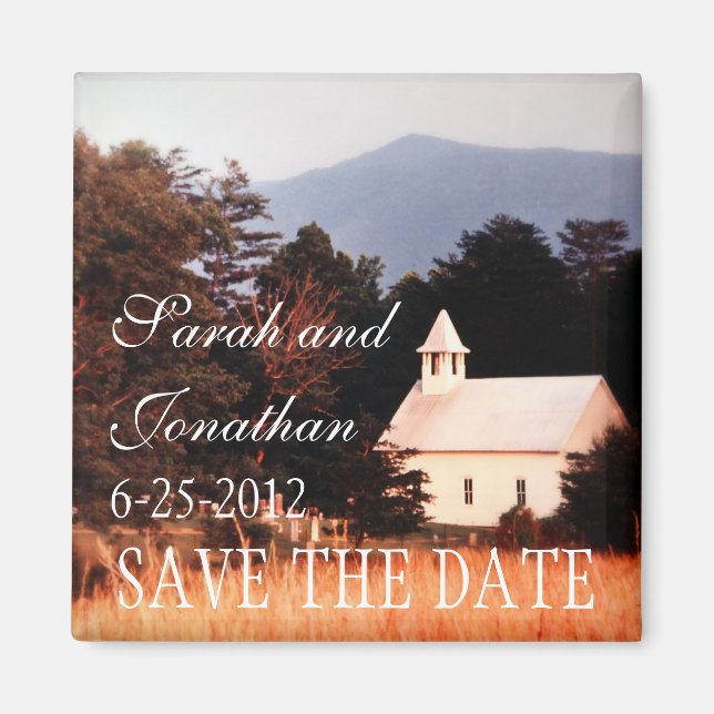 Alte Bergkirche Save the Date Magnet (Vorne)