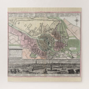 Alte Berlin-Karte Deutschland (1716)