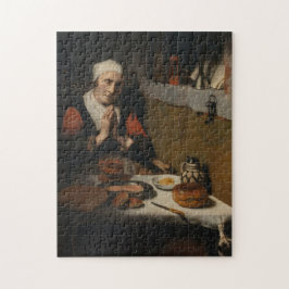 Alte betende zu Essen Vintage mittelalterliche Kun