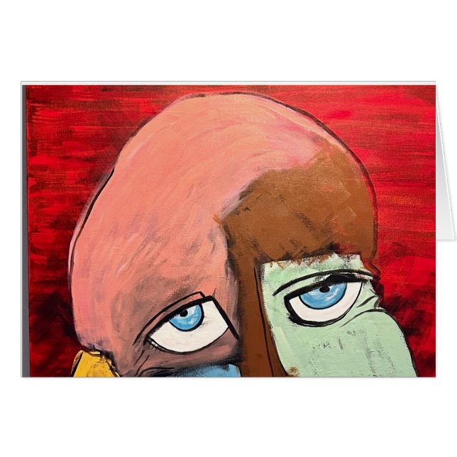 Alte blaue Augen (Vorderseite (Horizontal))