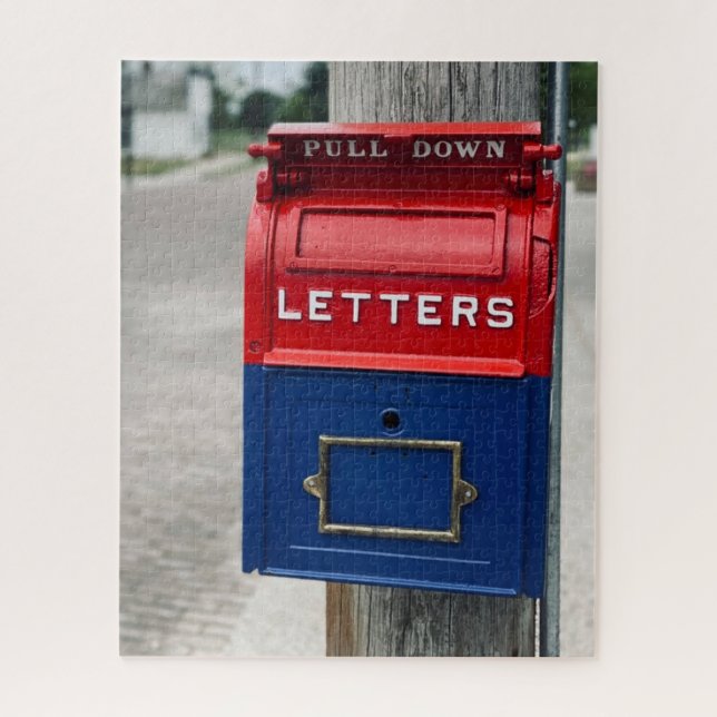 Alte Briefkasten (Vertikal)