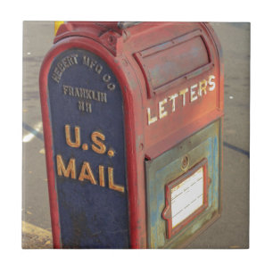 Alte Briefkasten Fliese