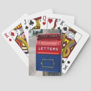 Alte Briefkasten Spielkarten