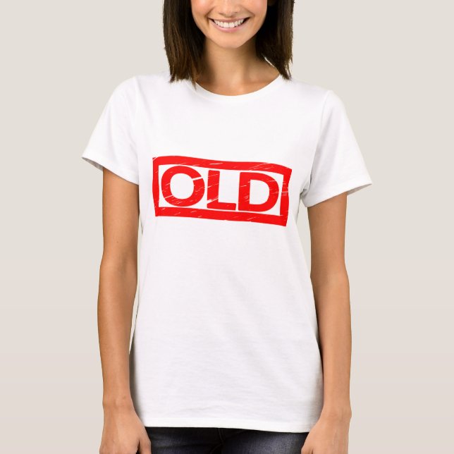 Alte Briefmarke T-Shirt (Vorderseite)