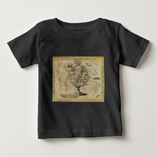 Alte britische Amerika erkunden Eisbär Kompass Kar Baby T-shirt
