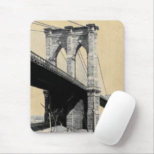 Alte Brooklyn Bridge NYC Mousepad