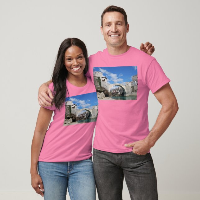 Alte Brücke in Mostar T-Shirt (Unisex)